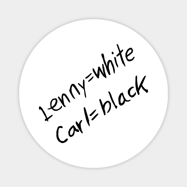 Lenny Carl Magnet by Bertoni_Lee